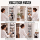 🚪Over the Door Hanging Organizer – Drill-Free Installation, Multi-Tier Carbon Steel Baskets & Space-Saving Design – Practical Storage for Any Room 🧺