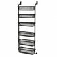 🚪Over the Door Hanging Organizer – Drill-Free Installation, Multi-Tier Carbon Steel Baskets & Space-Saving Design – Practical Storage for Any Room 🧺