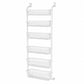 🚪Over the Door Hanging Organizer – Drill-Free Installation, Multi-Tier Carbon Steel Baskets & Space-Saving Design – Practical Storage for Any Room 🧺