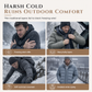 ❄️ Winter-Ready Comfort | Men's Fleece-Lined Jacquard Hooded Pullover