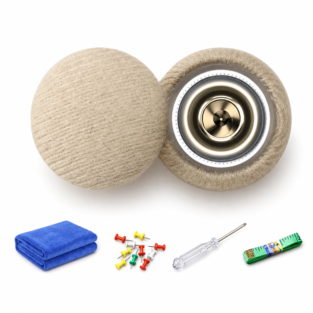 🚗 🔧 Car Headliner Repair Kit — Fix Sagging Roof Fabric, Snap Buttons & Rivets