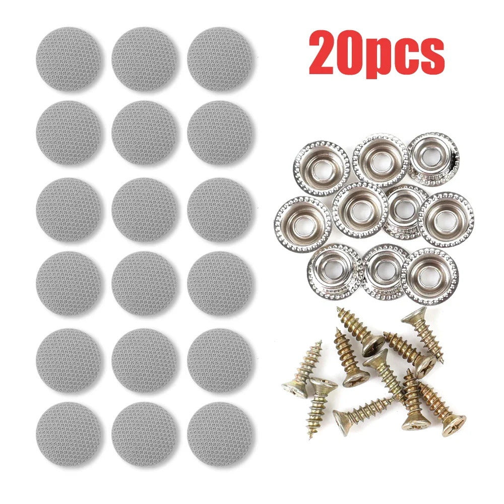 🚗 🔧 Car Headliner Repair Kit — Fix Sagging Roof Fabric, Snap Buttons & Rivets