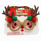 👻 🎃Novelty Christmas Eyeglass Frames Funny Holiday Party Decoration Eyewear