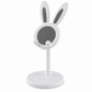 🐰📱Cute Bunny Aesthetic Desktop Phone Stand |Weighted Base with Anti-Scratch Silicone Pads📏