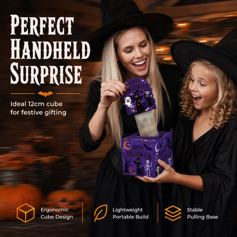 🎃 Halloween Money Pull Box — Endless Cash Ribbon 🎁