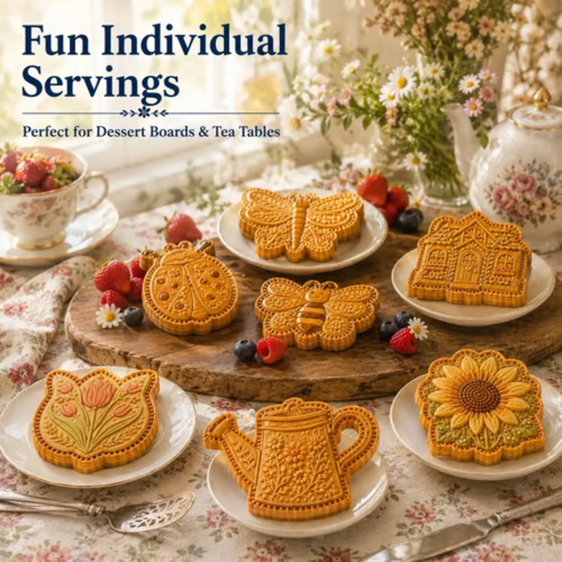 🥧 Floral Pie Press Mold – Easy Decorative Baking for Any Occasion