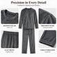 🌙 All-Night Warmth, Soft Velvet Feel | Men's Cozy Thermal Velvet Pajama Set🔥