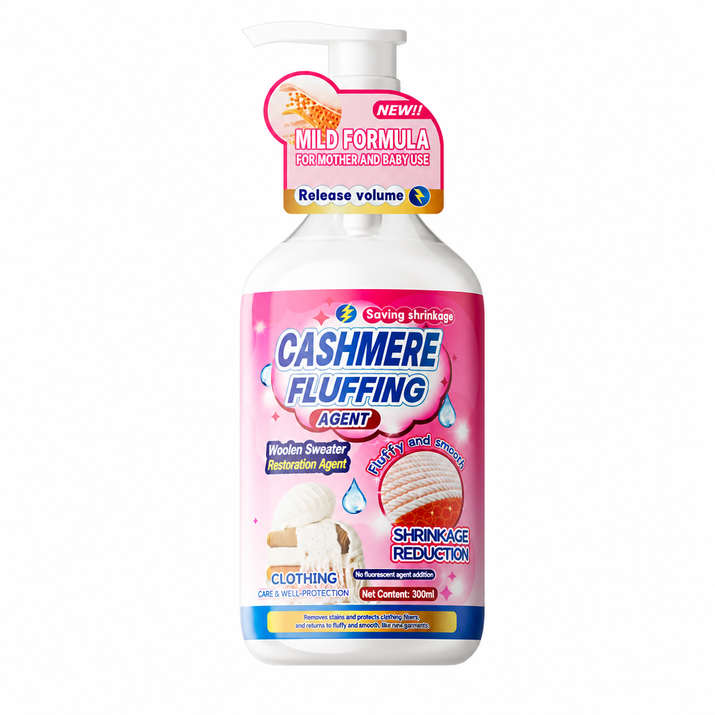 Wool and Cashmere Sweater Restorer and Softener Liquid